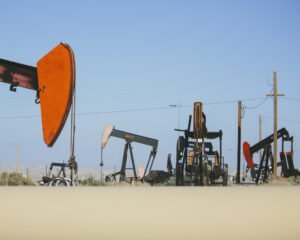 Oil Fields near Bakersfield, CA